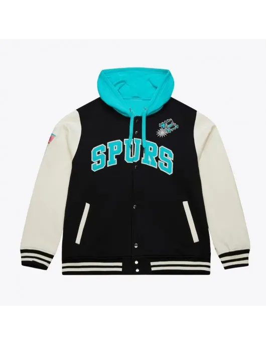 San Antonio Spurs Courtside Varsity Fleece Jacket