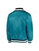 San Jose Sharks The Captain II Varsity Satin Jacket