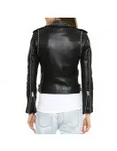 Shannon Beador RHOC Studded Leather Jacket
