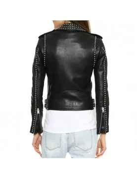 Shannon Beador RHOC Studded Leather Jacket