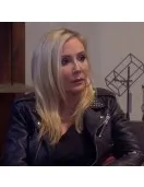 Shannon Beador RHOC Studded Leather Jacket