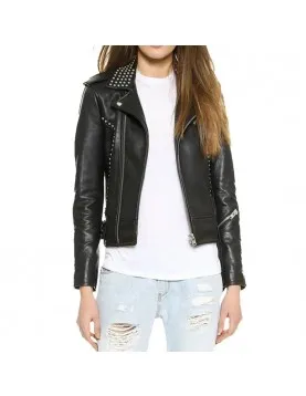 Shannon Beador RHOC Studded Leather Jacket