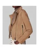 Shenae Grimes-Beech Love of the Irish Suede Jacket