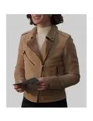 Shenae Grimes-Beech Love of the Irish Suede Jacket