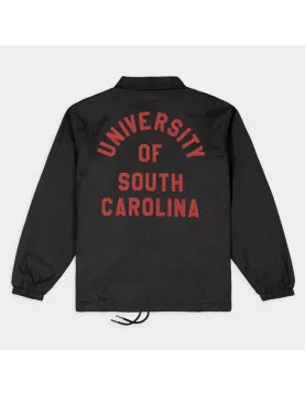 South Carolina Gamecocks Vintage Logo Coaches Jacket