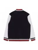 St Kilda Saints Black and Gray Varsity Fleece Jacket