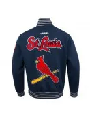 St. Louis Cardinals Game Day Navy Jacket with Current Logo
