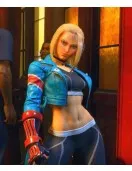 Street Fighter 6 Cammy Cropped Leather Jacket