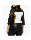 Superman Hawkgirl 2025 Cropped Leather jacket