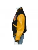Teamsters Black and Gold Varsity Jacket
