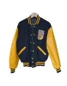 Teamsters Black and Gold Varsity Jacket