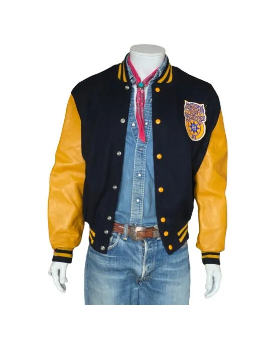 Teamsters Black and Gold Varsity Jacket
