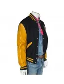 Teamsters Black and Gold Varsity Jacket