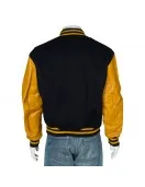 Teamsters Black and Gold Varsity Jacket