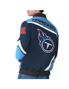 Tennessee Titans Maximum Racing Navy Jacket