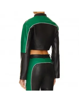 The Bold and the Beautiful Lisa Yamada Cropped Leather Jacket