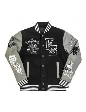 The Fire Society Varsity Jacket