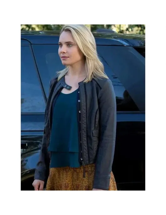 The Originals Claire Holt Black Leather Jacket