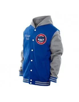 Throwback Prep Royal Chicago Cubs Hoodie Jacket