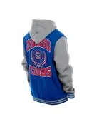 Throwback Prep Royal Chicago Cubs Hoodie Jacket