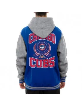Throwback Prep Royal Chicago Cubs Hoodie Jacket